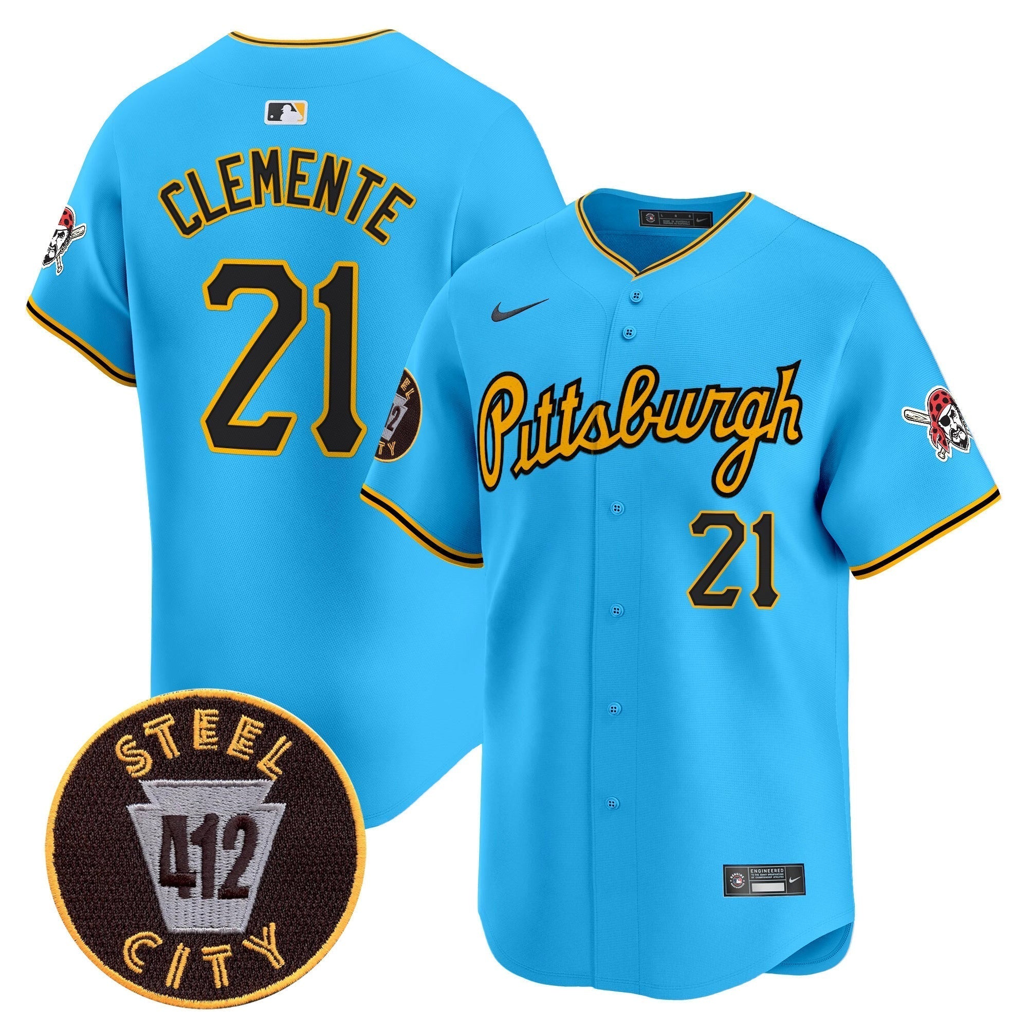 PIT 412 Patch Vapor Premier Limited Jersey V4 - All Stitched