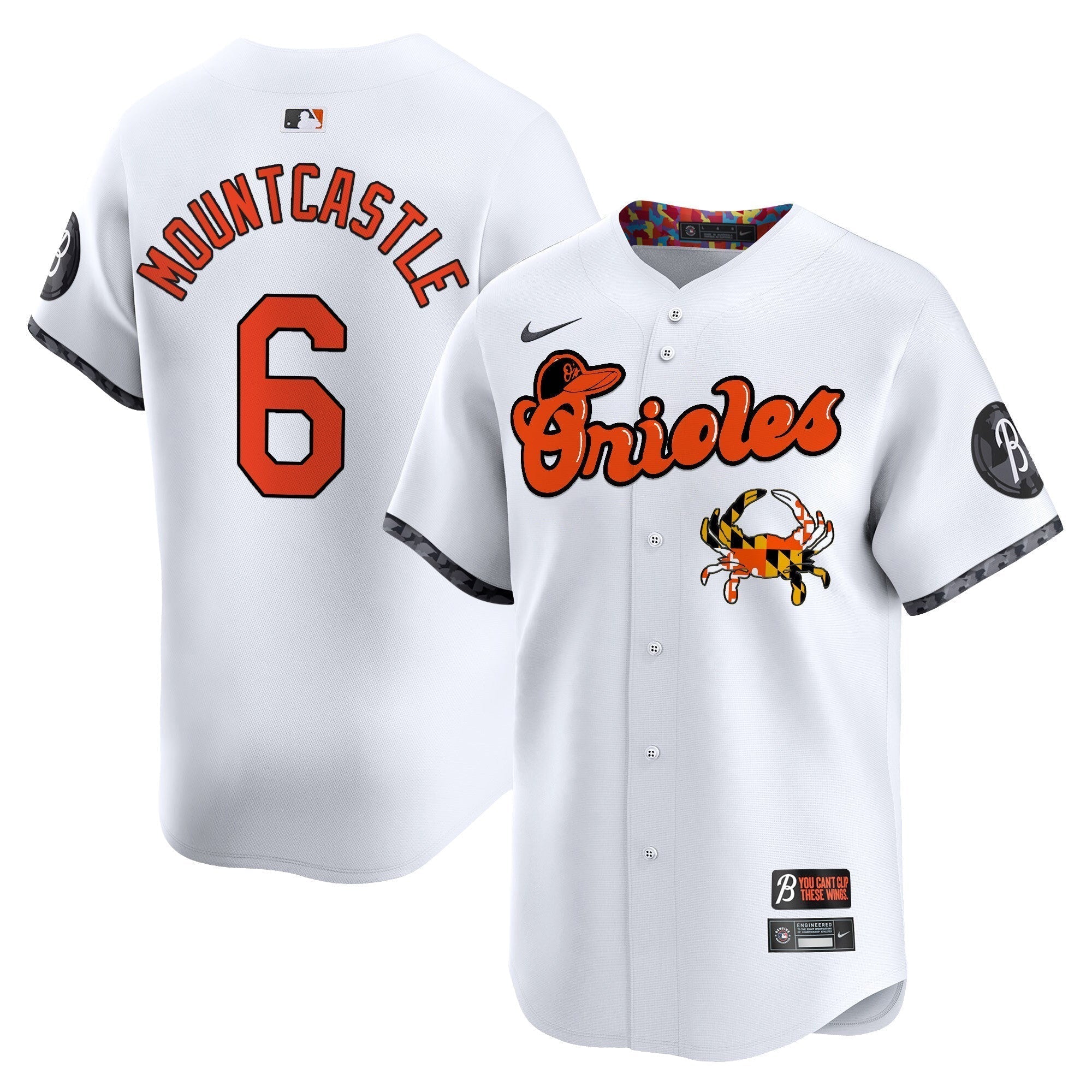 BAL Maryland Blue Crab Vapor Premier Limited Jersey - All Stitched