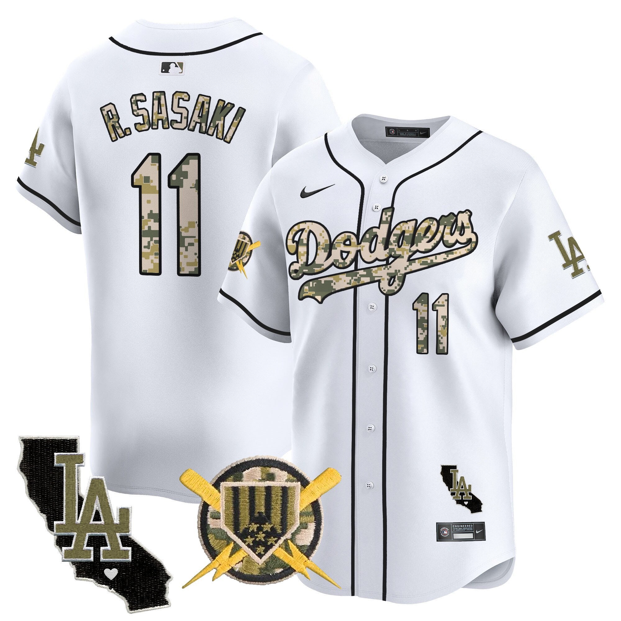 LAD Armed Forces Day Vapor Premier Limited Jersey - All Stitched