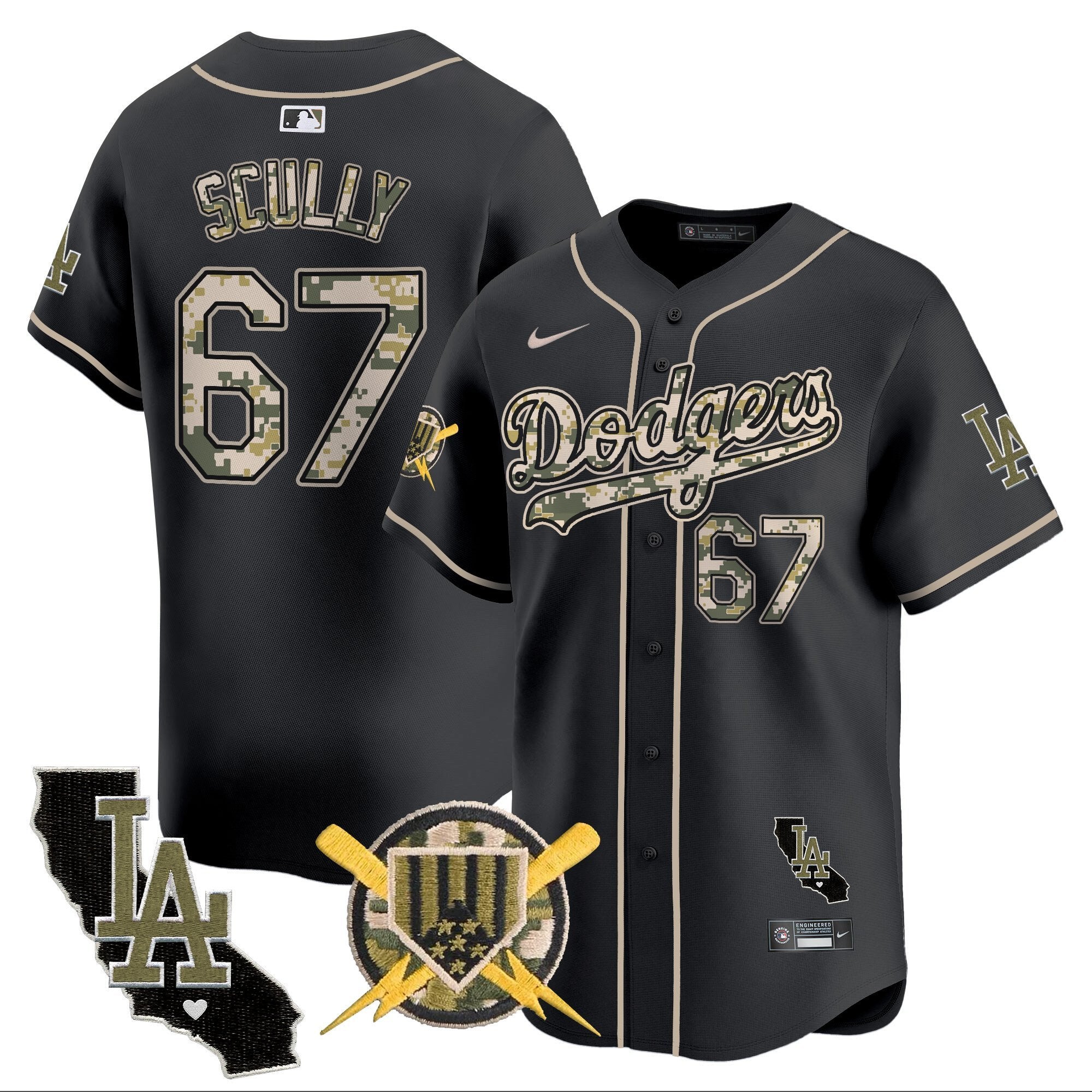 LAD Armed Forces Day Vapor Premier Limited Jersey - All Stitched