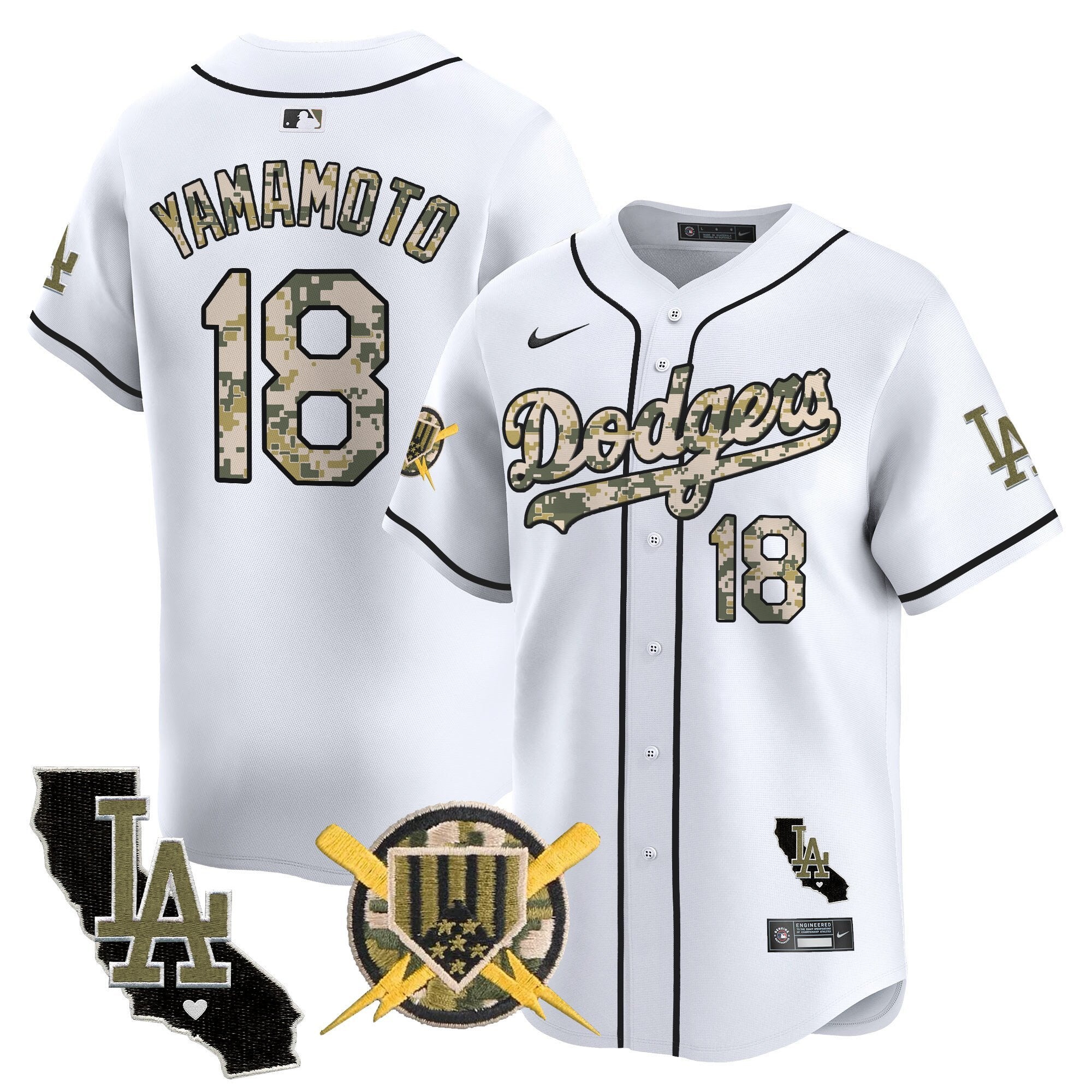 LAD Armed Forces Day Vapor Premier Limited Jersey - All Stitched