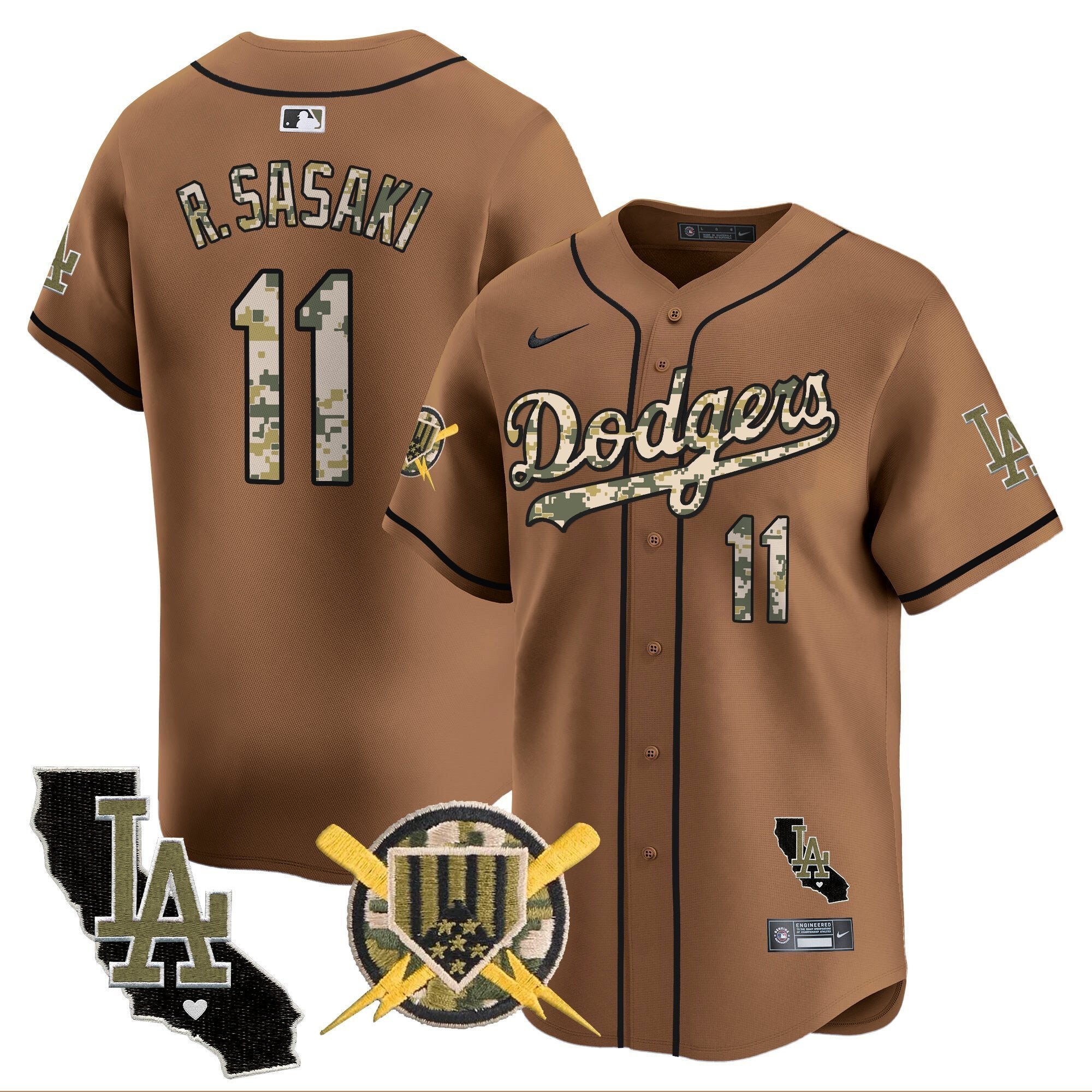 LAD Armed Forces Day Vapor Premier Limited Jersey - All Stitched