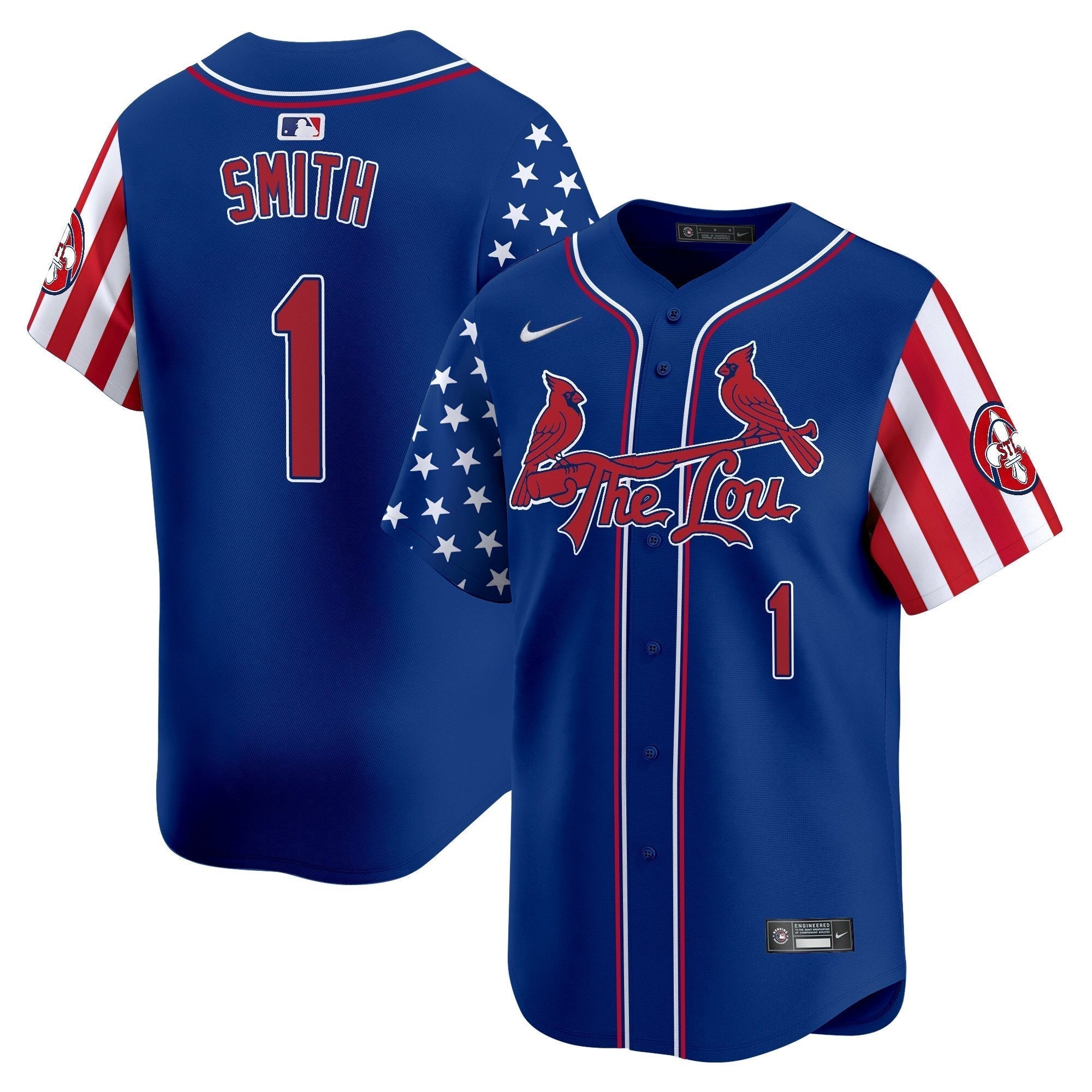 STL 2025 Independence Day Vapor Premier Limited Jersey - All Stitched