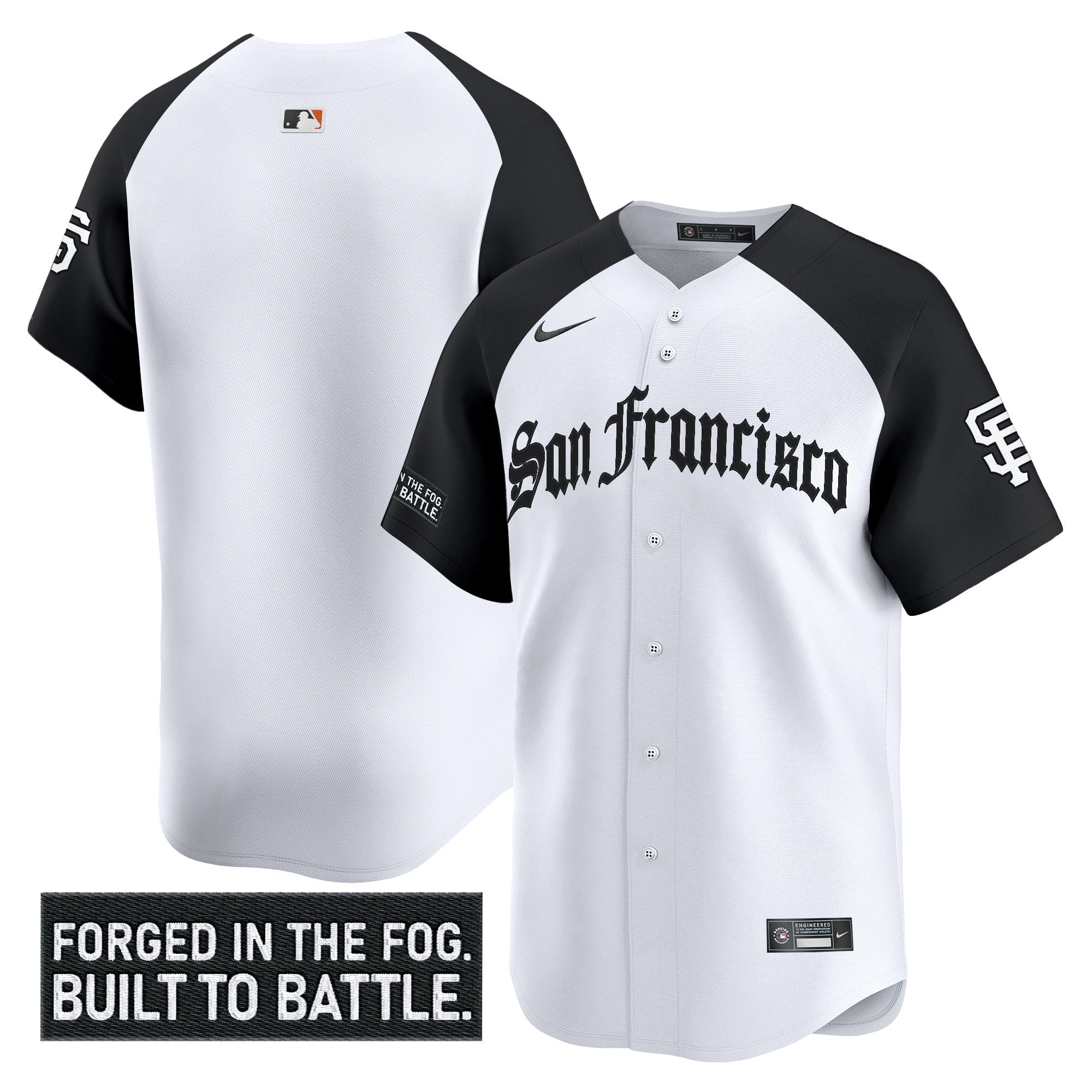 SF 'Gothic Fog Edition' Vapor Premier Limited Jersey - All Stitched