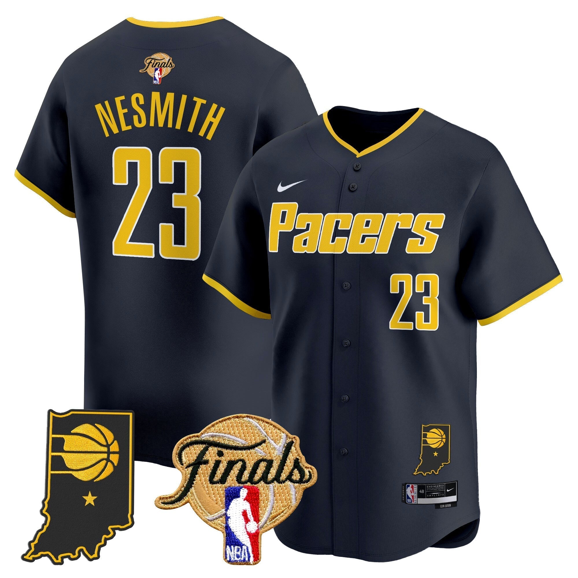 IND 2025 Finals Vapor Baseball Jersey - All Stitched
