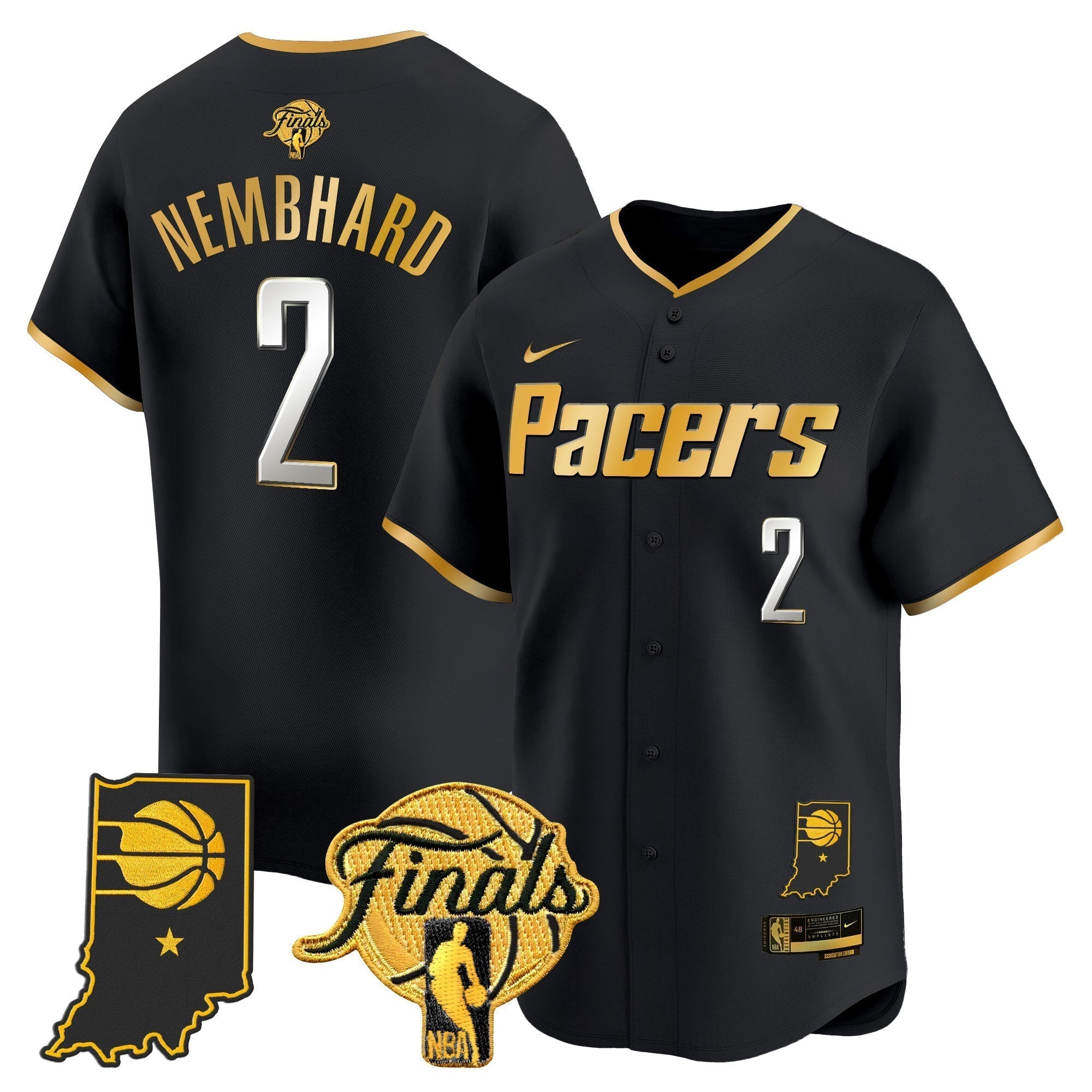 IND 2025 Finals Vapor Baseball Jersey - All Stitched