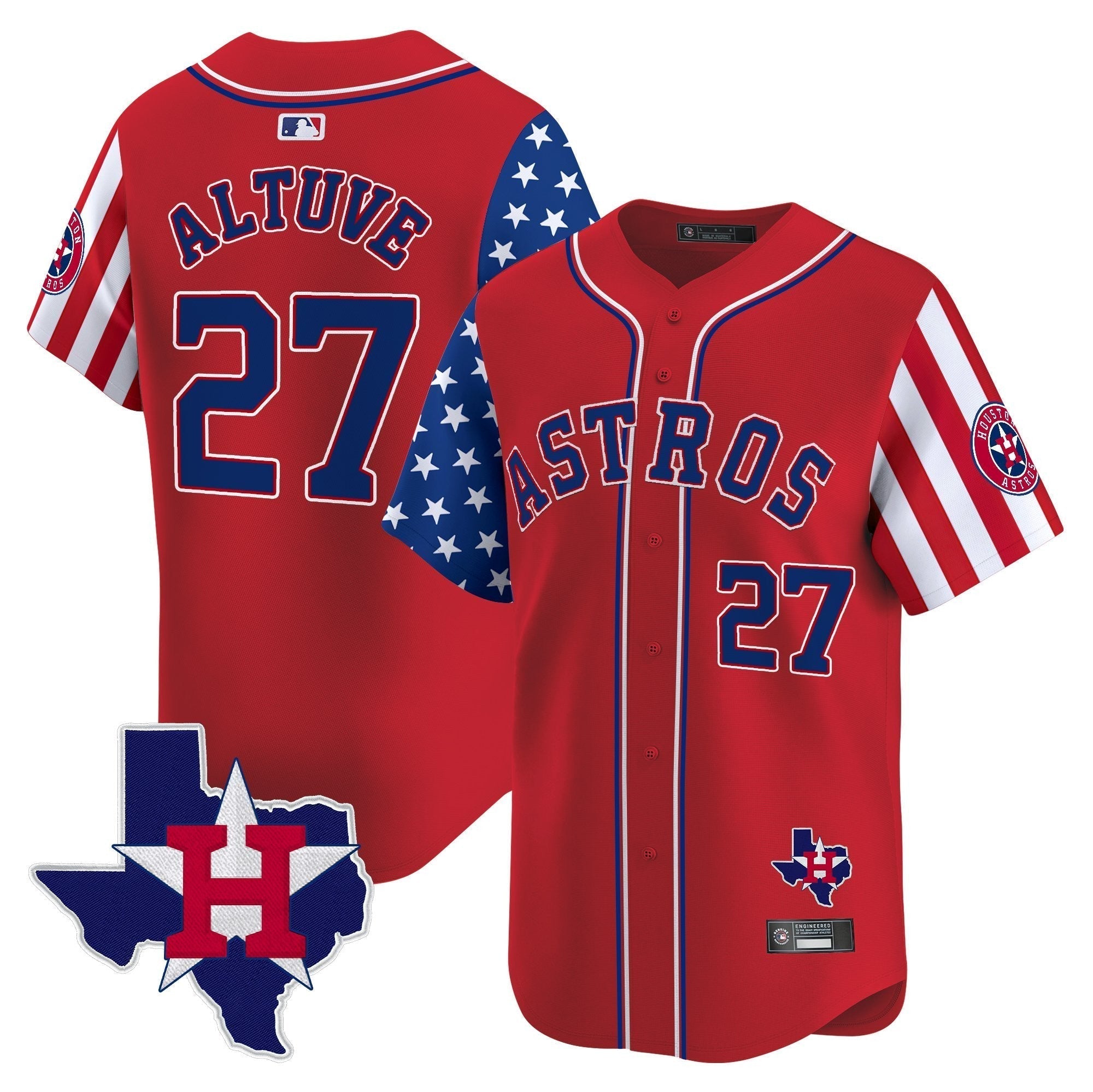 HOU 2025 Independence Day Vapor Premier Limited Jersey - All Stitched