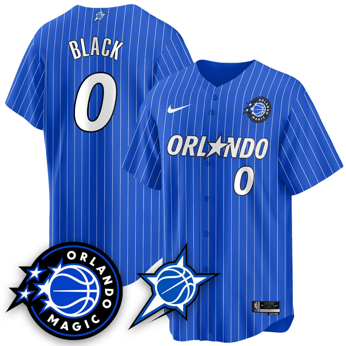 ORL New Generation of Magic Baseball Men Jersey - All Stitched