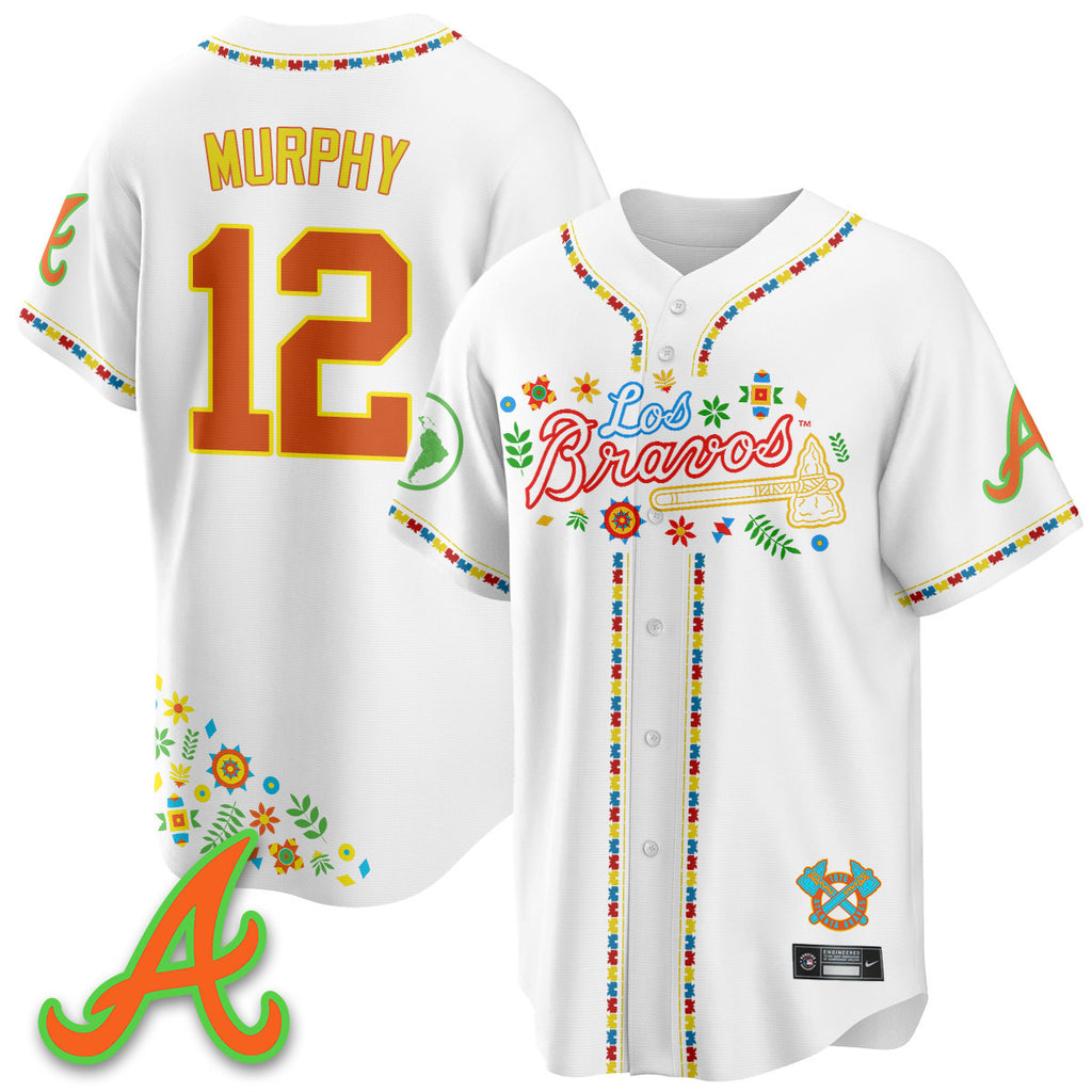 Women's Atlanta Braves 2025 "Los Bravos" Jersey - All Stitched