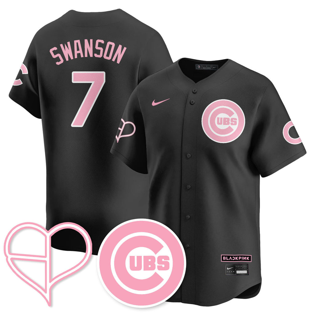 Men's Chicago Cubs BL??KPI?K 2025 Limited Jersey - All Stitched