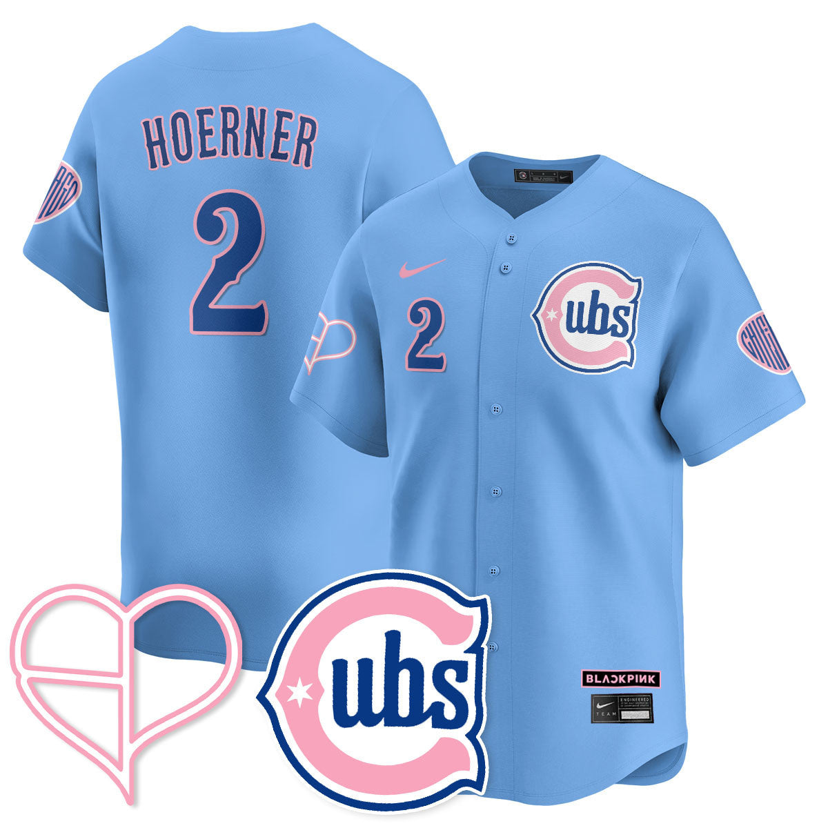 Men's Chicago Cubs BL??KPI?K 2025 Limited Jersey - All Stitched