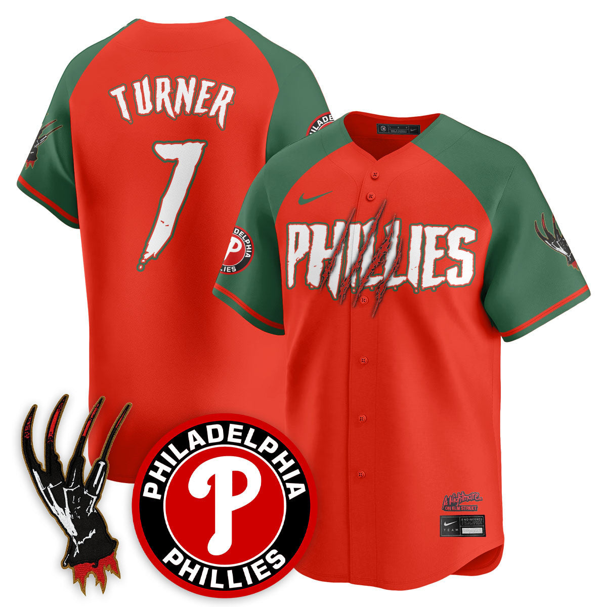 PHI "A Nightmare on Elm Street" Men Jersey - Stitched