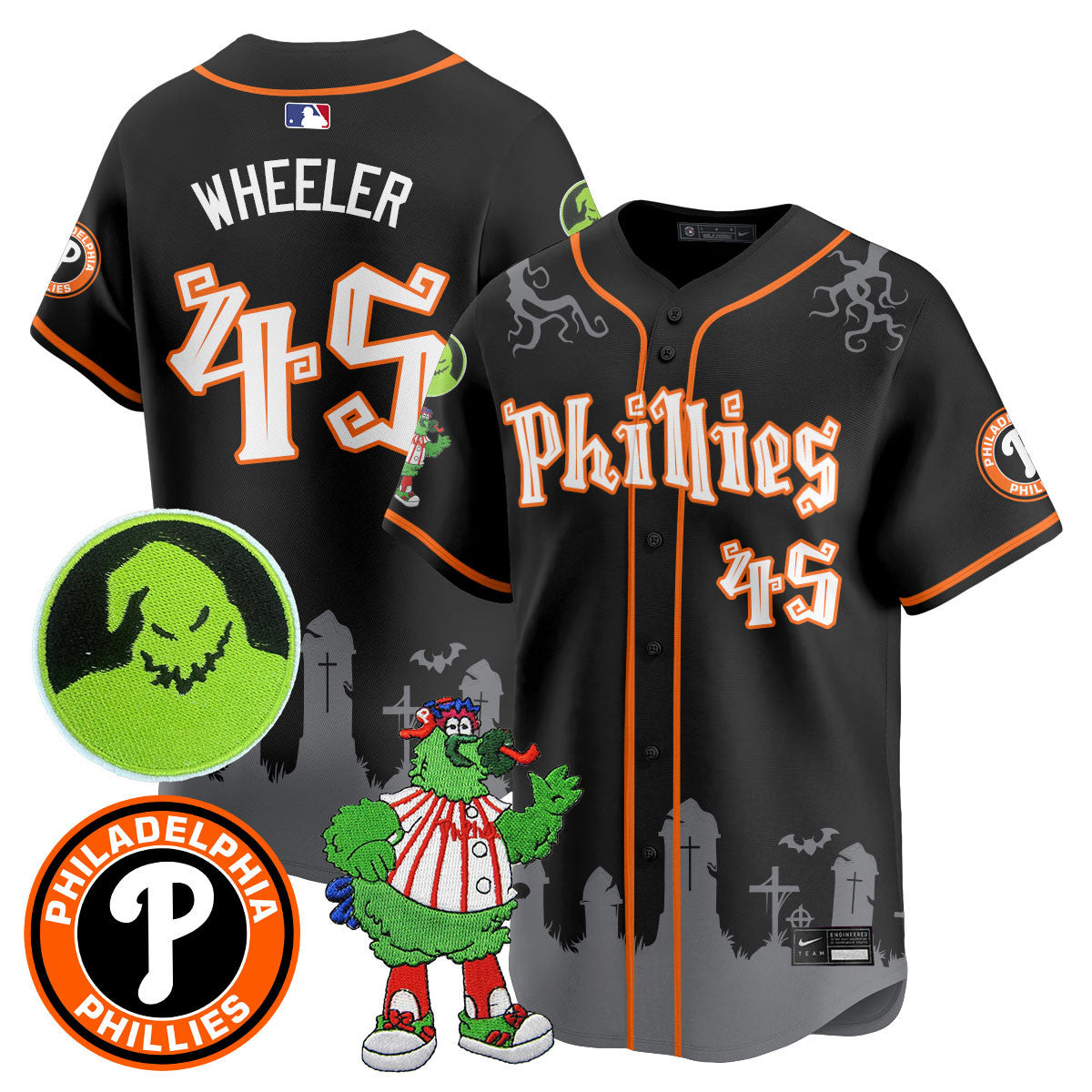 PHI Oogie Boogie & Phanatic Premier Limited Men Jersey - All Stitched