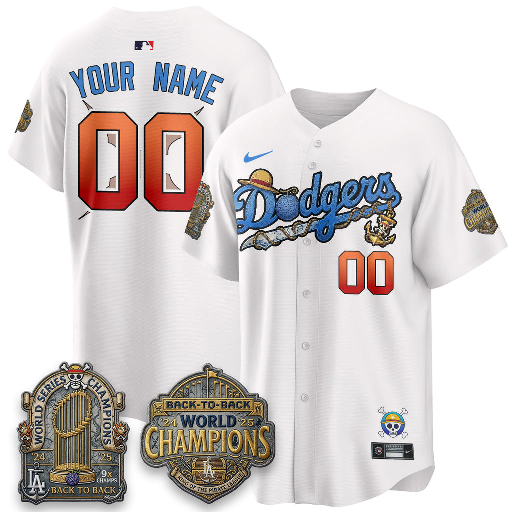 LAD x OP Japanese Cartoon Vapor Limited Custom Jersey - Stitched