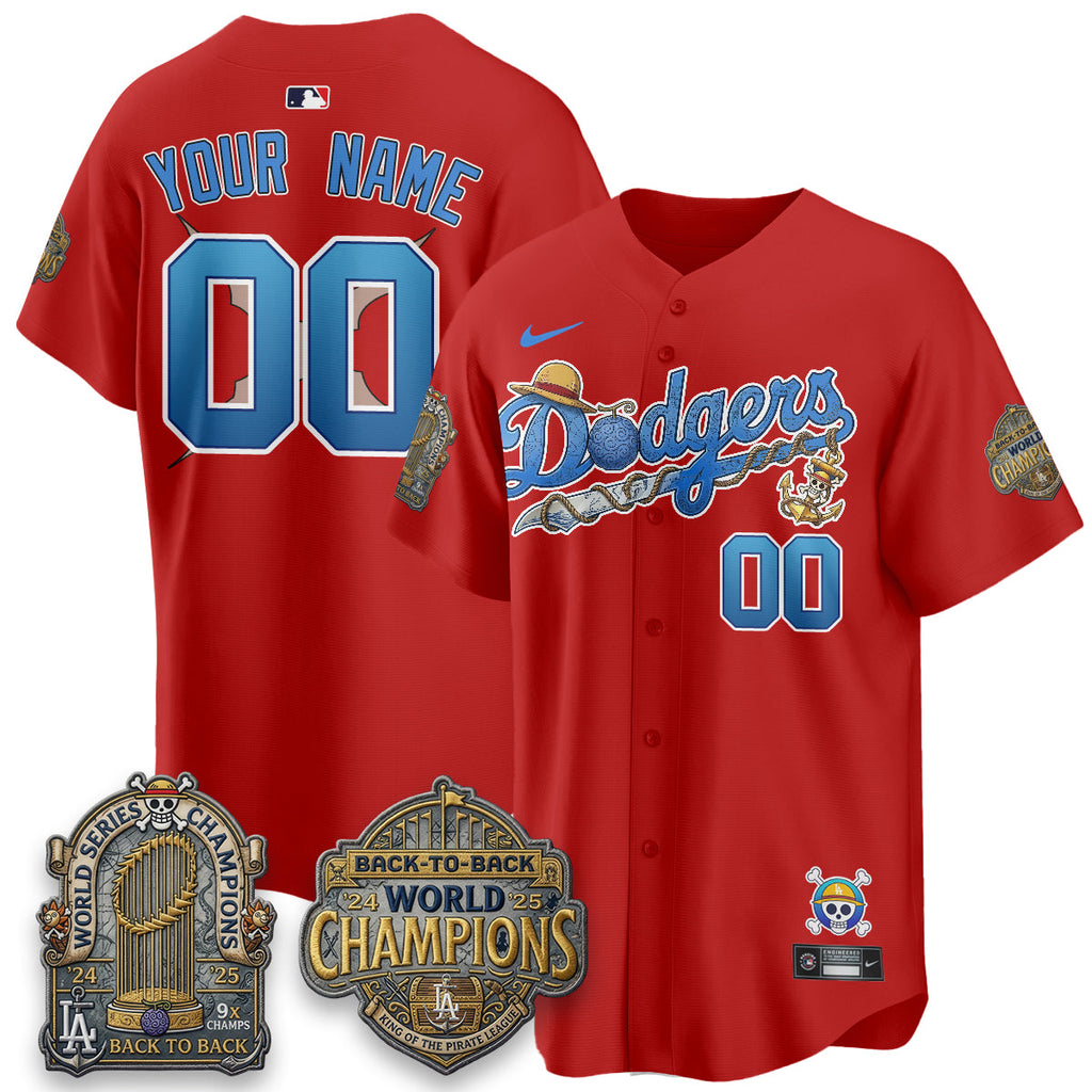 LAD x OP Japanese Cartoon Vapor Limited Custom Jersey - Stitched