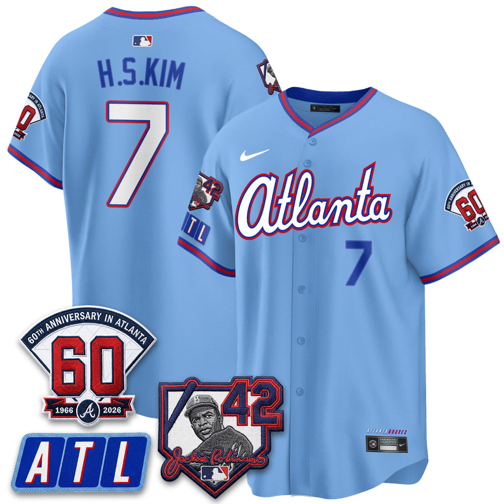 ATL 2026 Jackie Robinson Day Vapor Limited Jersey - All Stitched