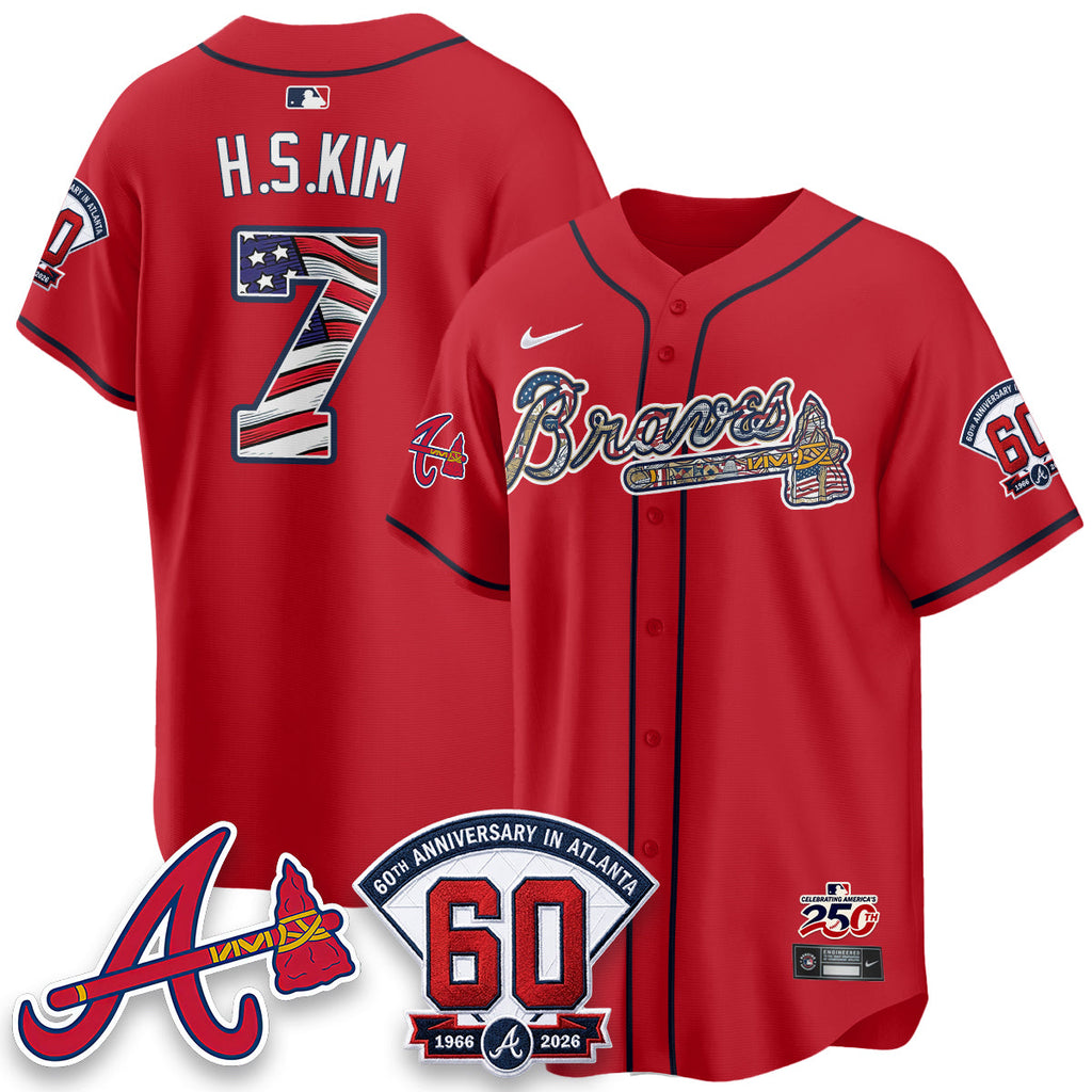ATL 2026 Independence Day USA Vapor Limited Jersey - Stitched