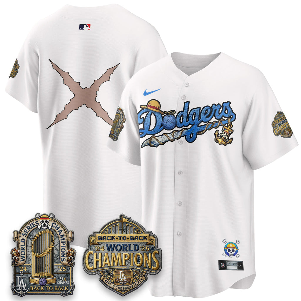 LAD x OP Japanese Cartoon Vapor Limited Jersey - Stitched