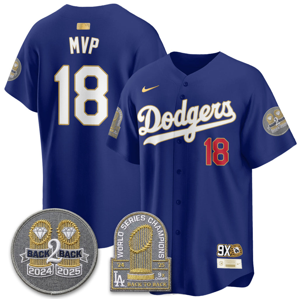 LAD Vapor Limited Jersey - Back to Back Champion - All Stitched