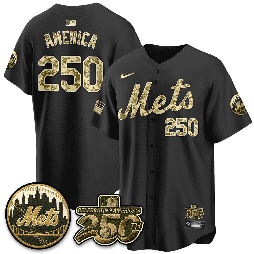 NYM Armed Forces Day Vapor Premier Limited Jersey - All Stitched V2