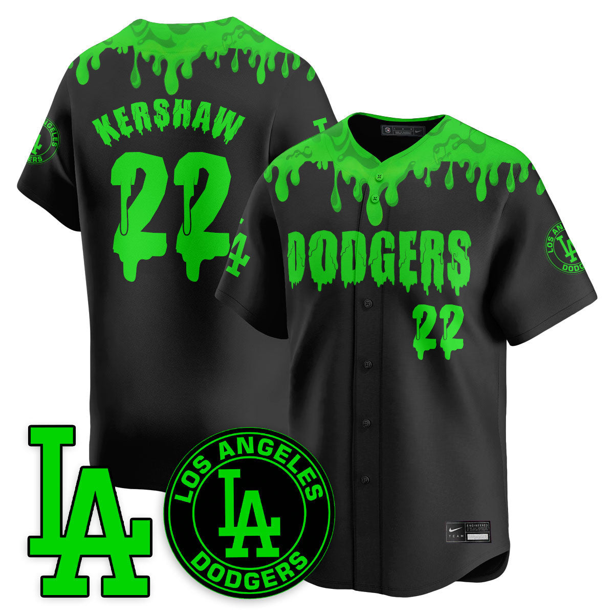 LAD "Slime Night Special" Jersey - Stitched