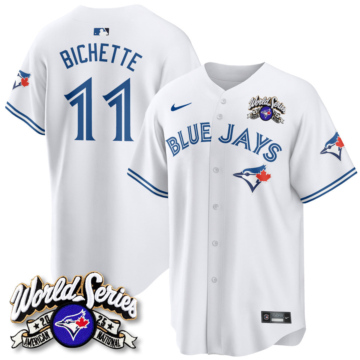 TOR 2025 American League Champions Jersey - All Stitched
